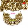 [1 ký] Vít 3x6mm Đầu Bằng - Vàng Gold
